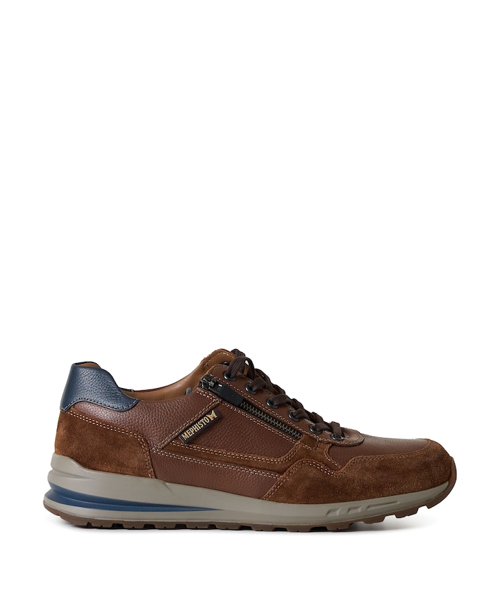 Bradley  heren sneakers bruin