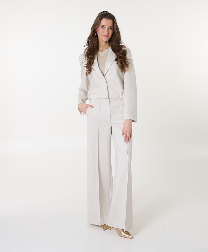 AYLE dames broek wit