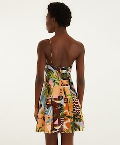 Dames jurk multicolor