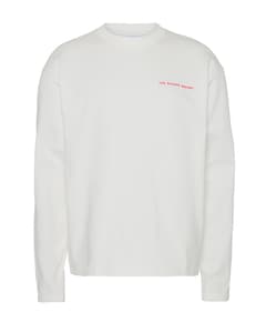 Heren longsleeve ecru