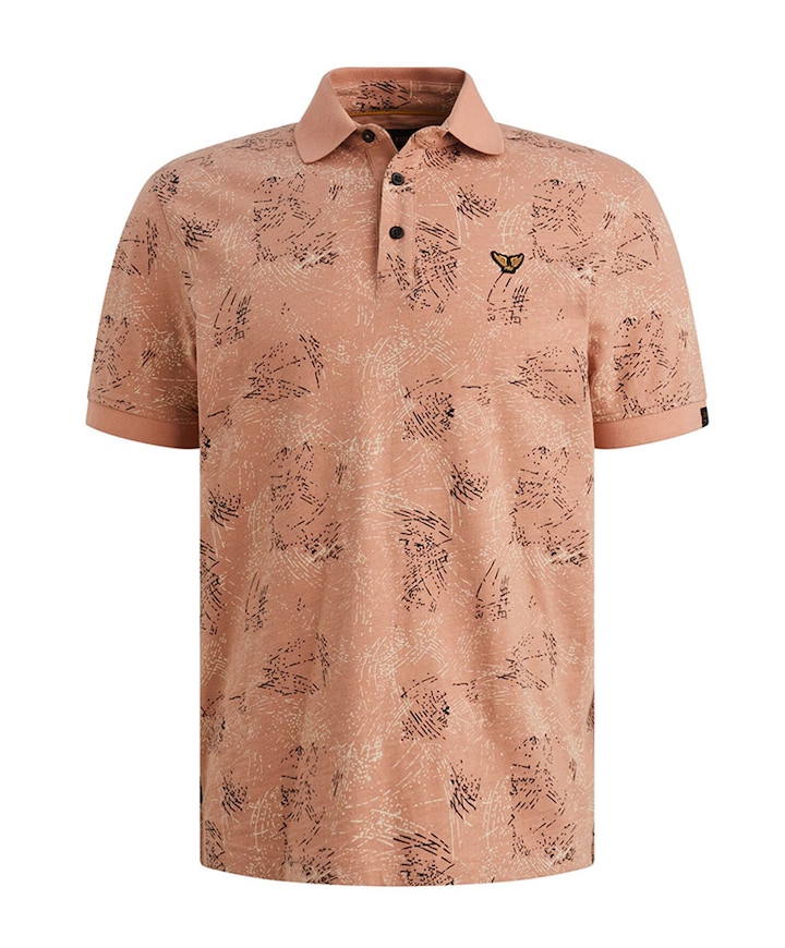 Heren polo roze