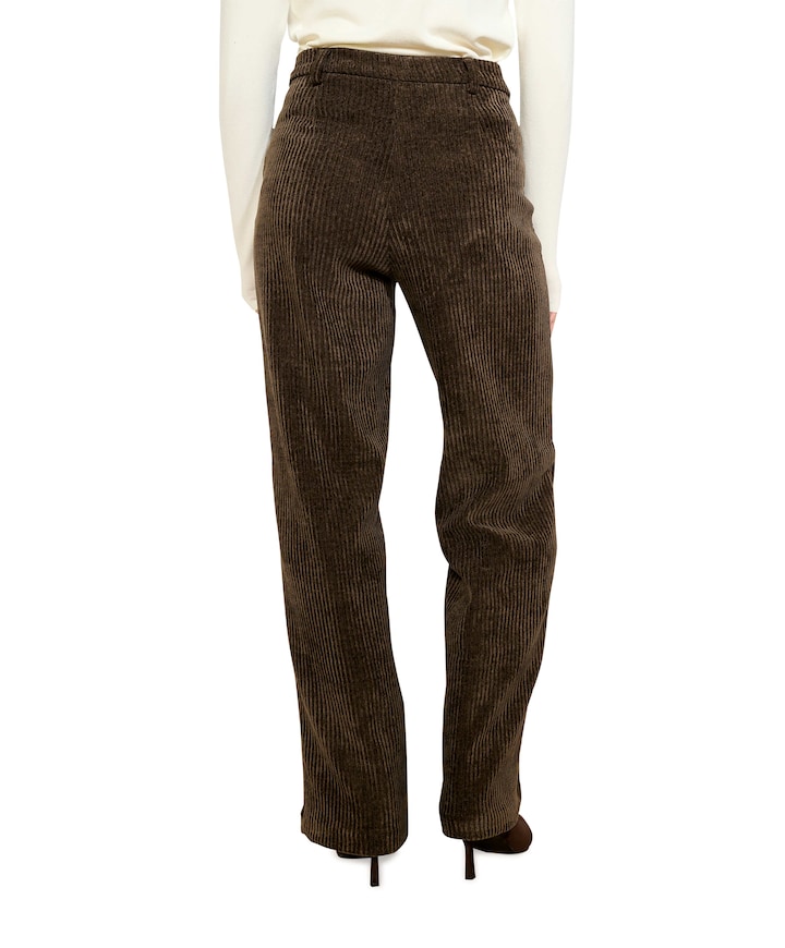 PS-EXCORD2E dames broek bruin