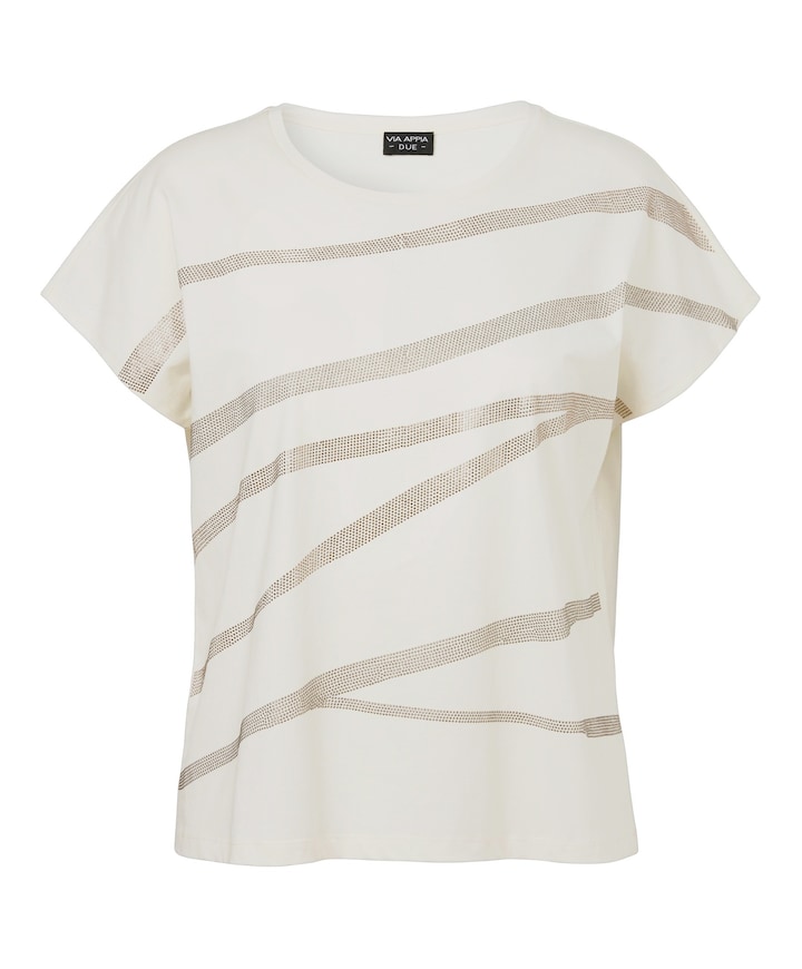 Dames T-shirt ecru