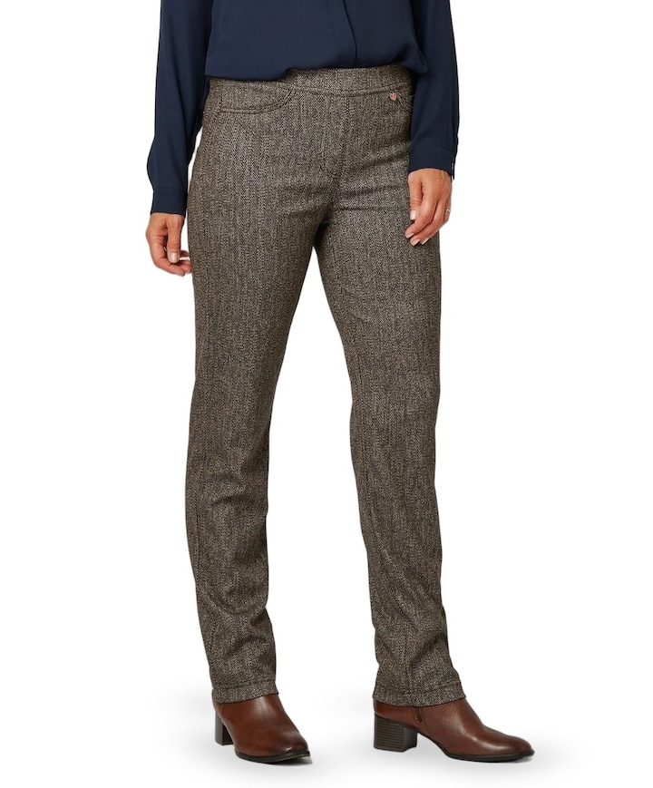 Alice dames broek bruin