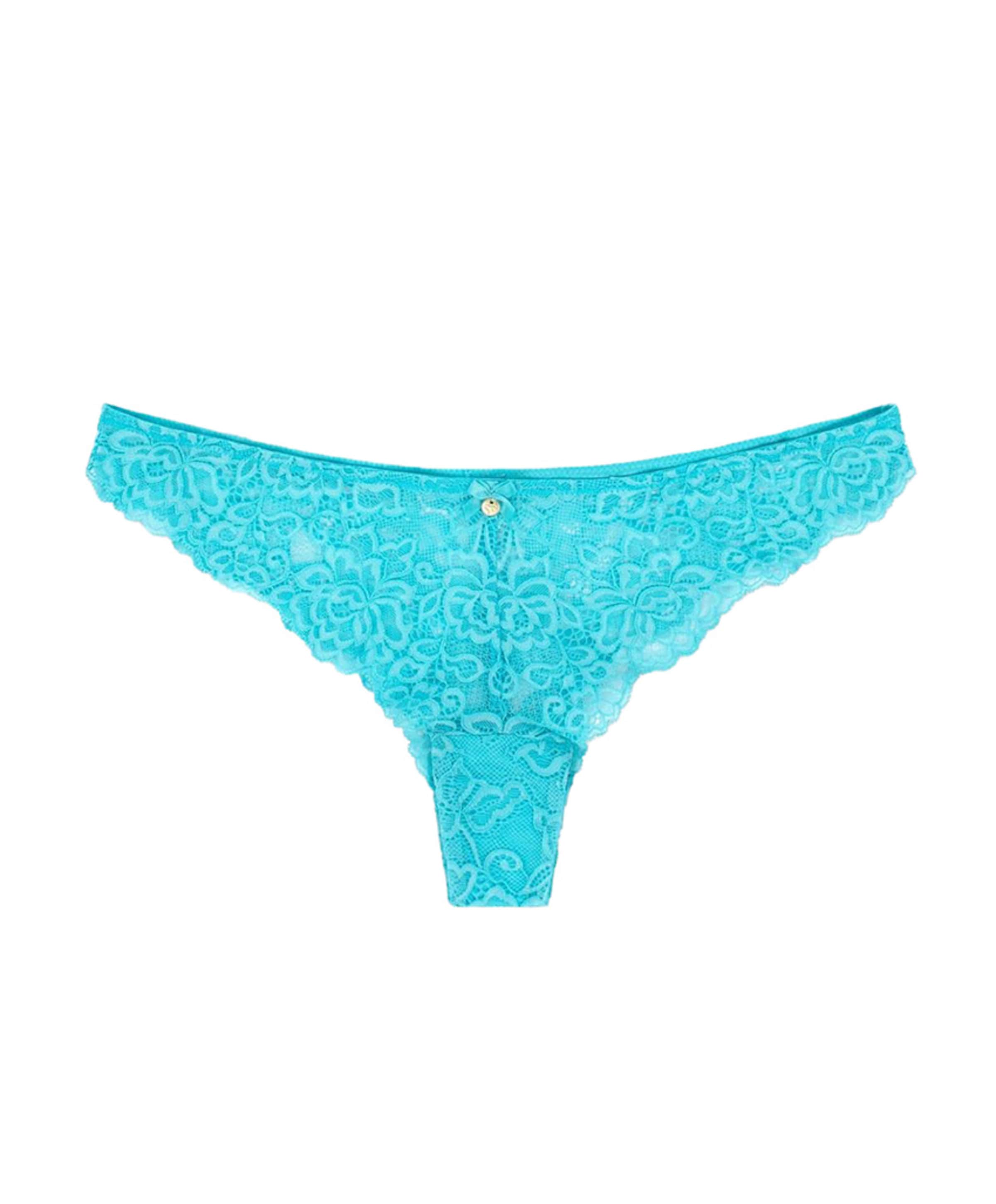 Dames string blauw