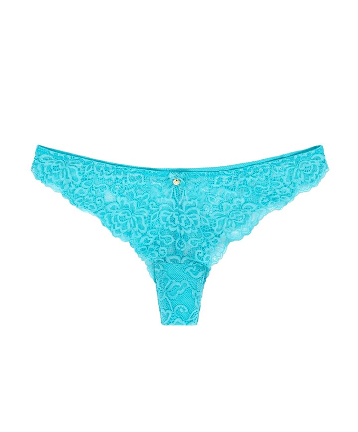 Dames string blauw