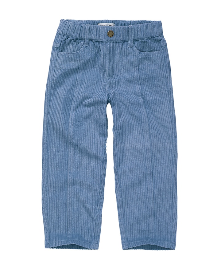 Corduroy broek blauw