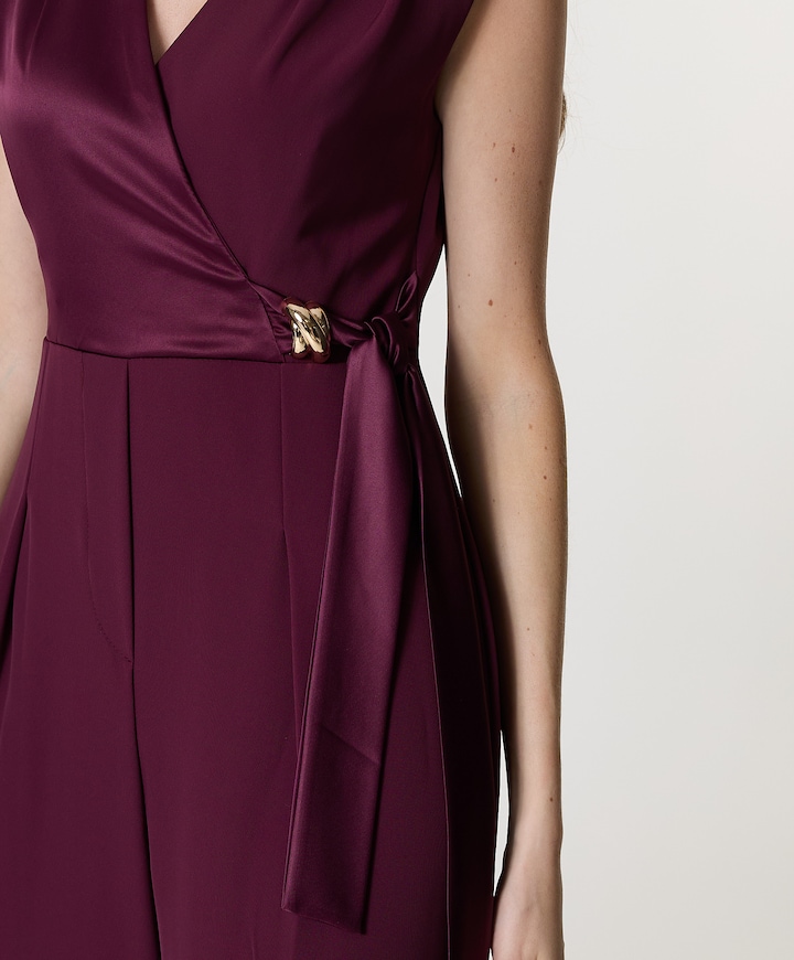 CFC 20066 jumpsuit bordeaux