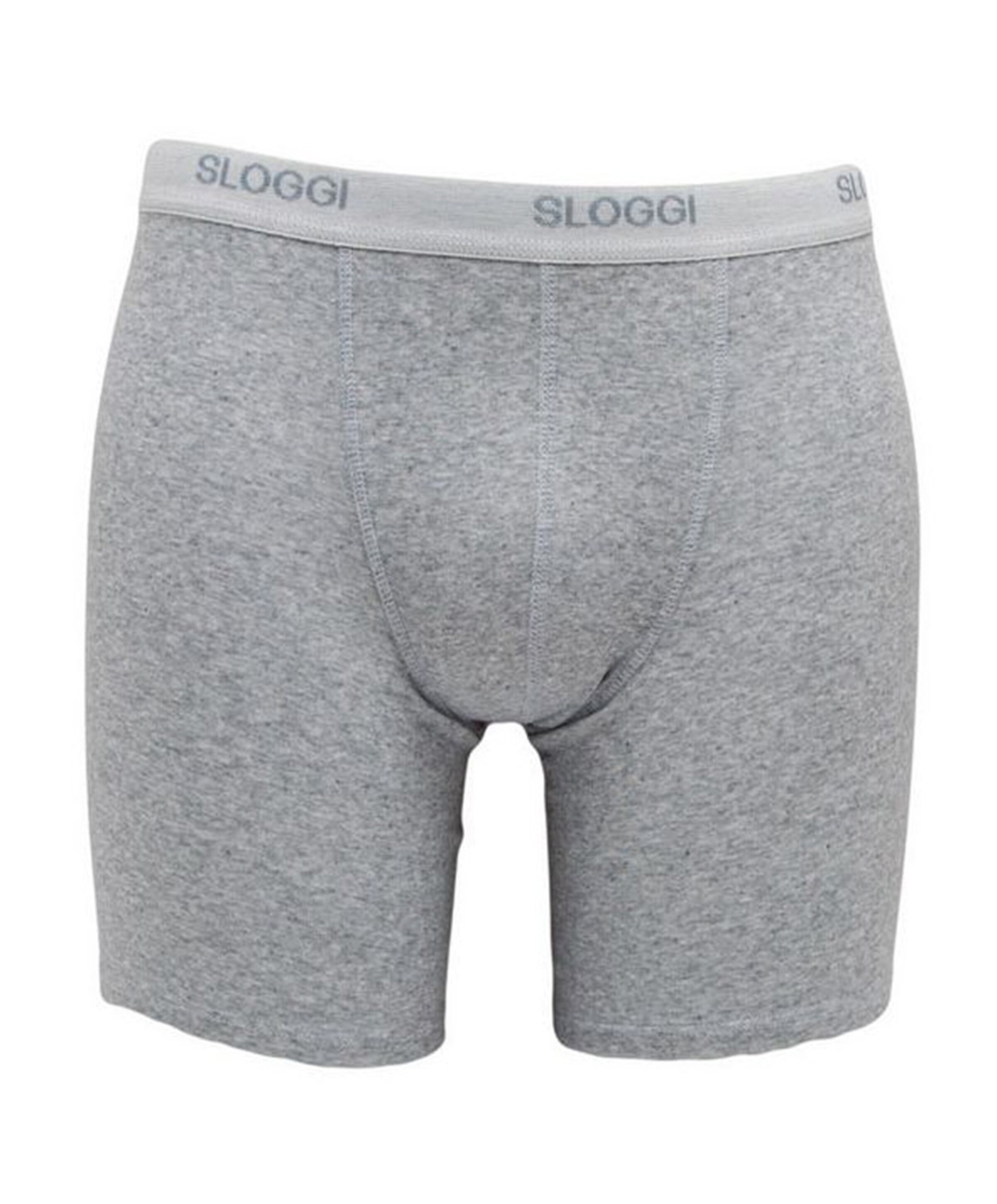 Heren boxershort grijs