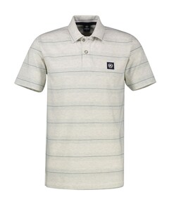 Heren polo ecru