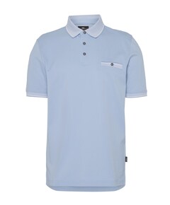 Heren polo blauw