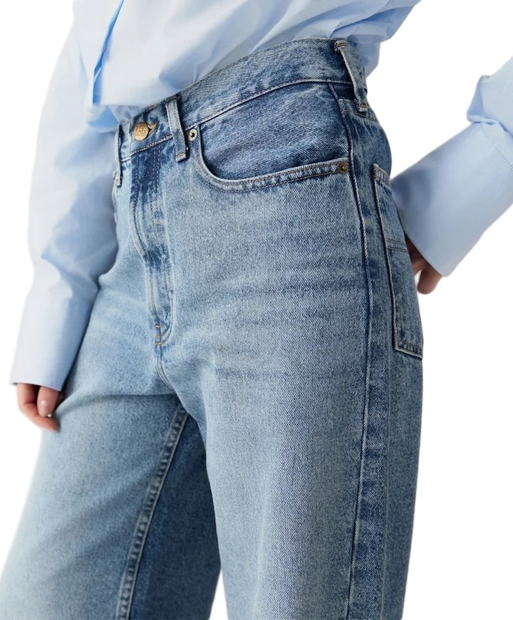 Skater Loose-Z 8132 San Remo Coal dames jeans blauw
