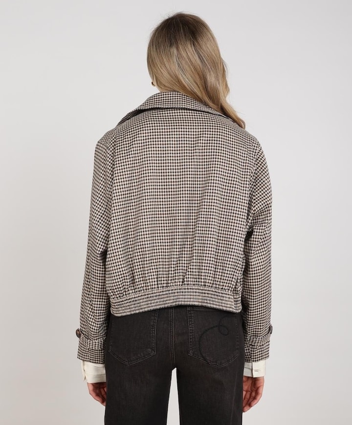 Dames jas beige