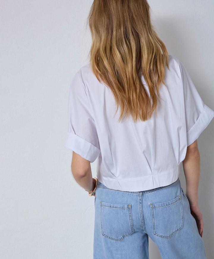 Dames blouse wit