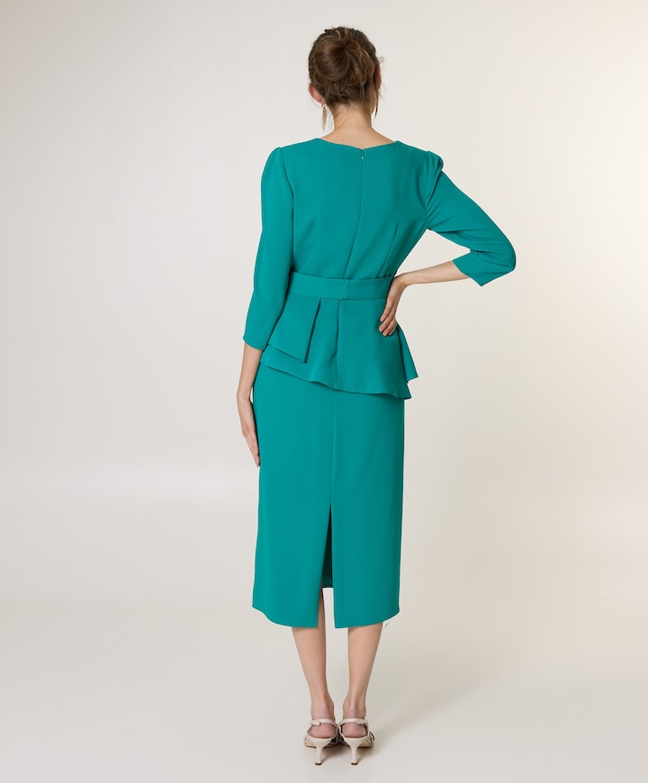 Dames jurk groen