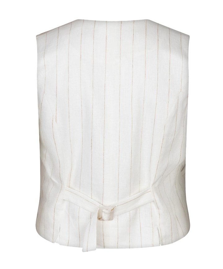 Dames gilet ecru