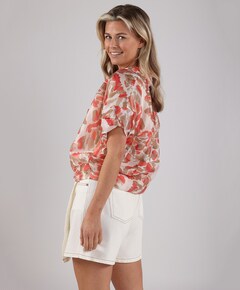 Blouse rood