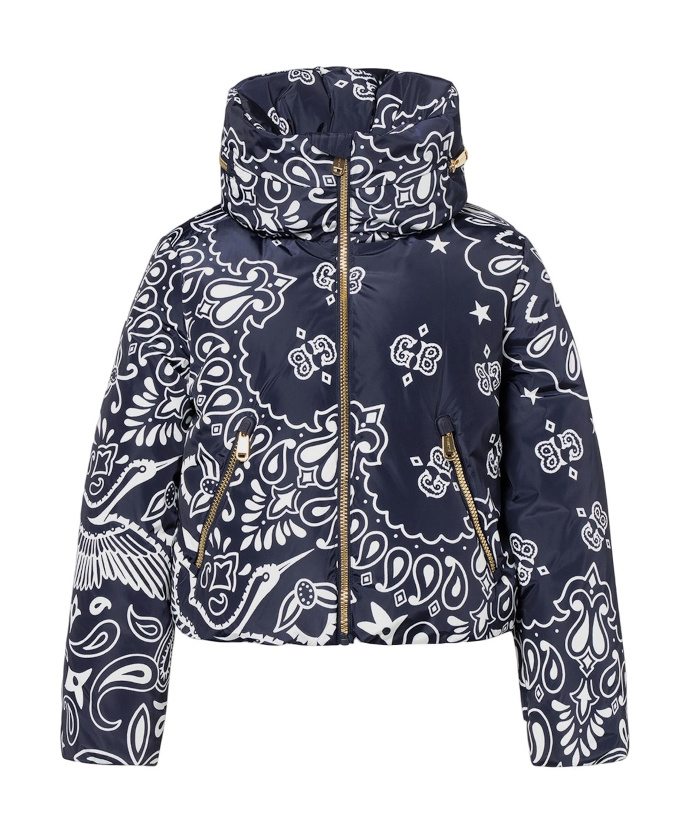 Dames ski-jas blauw