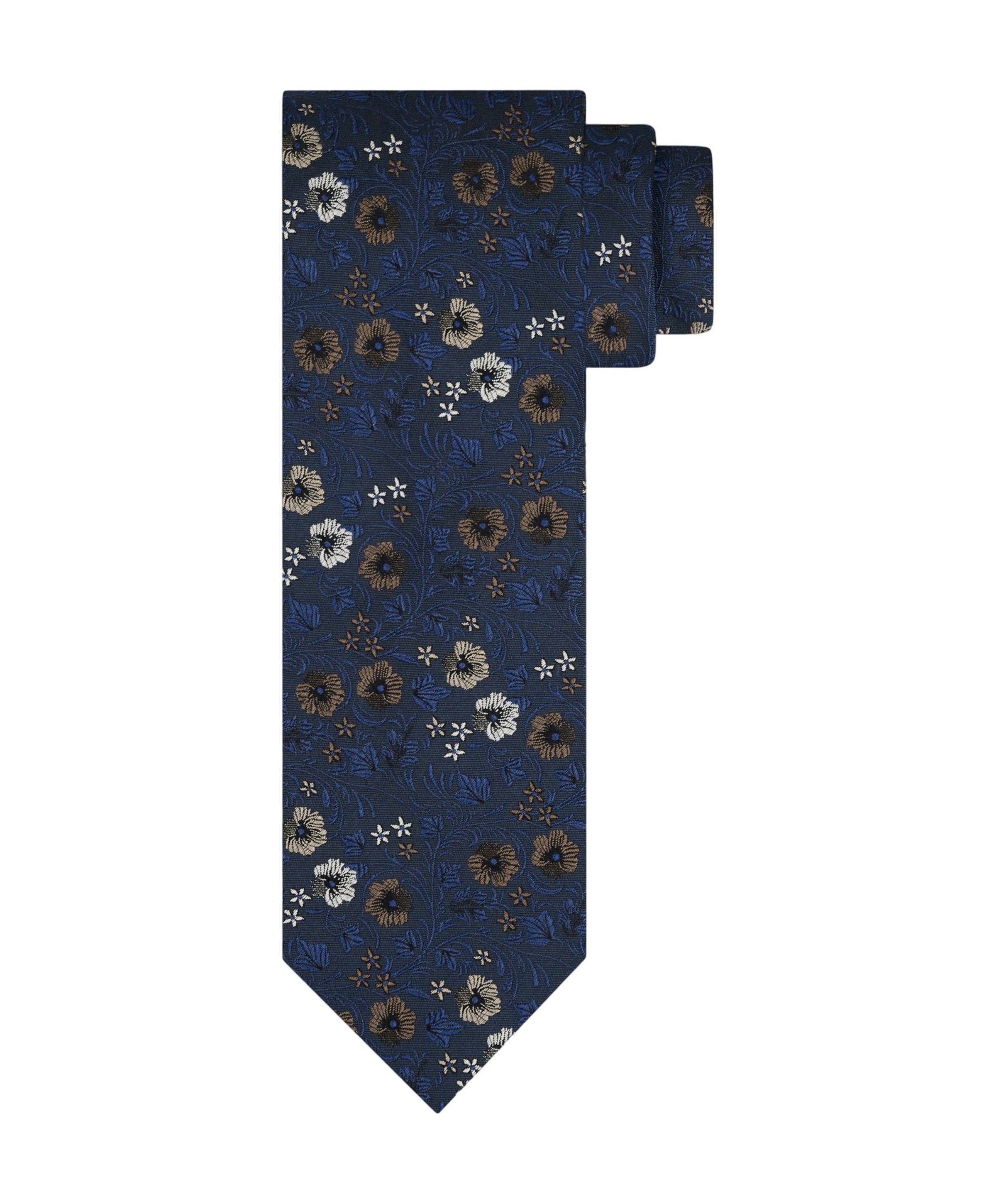 Heren stropdas blauw