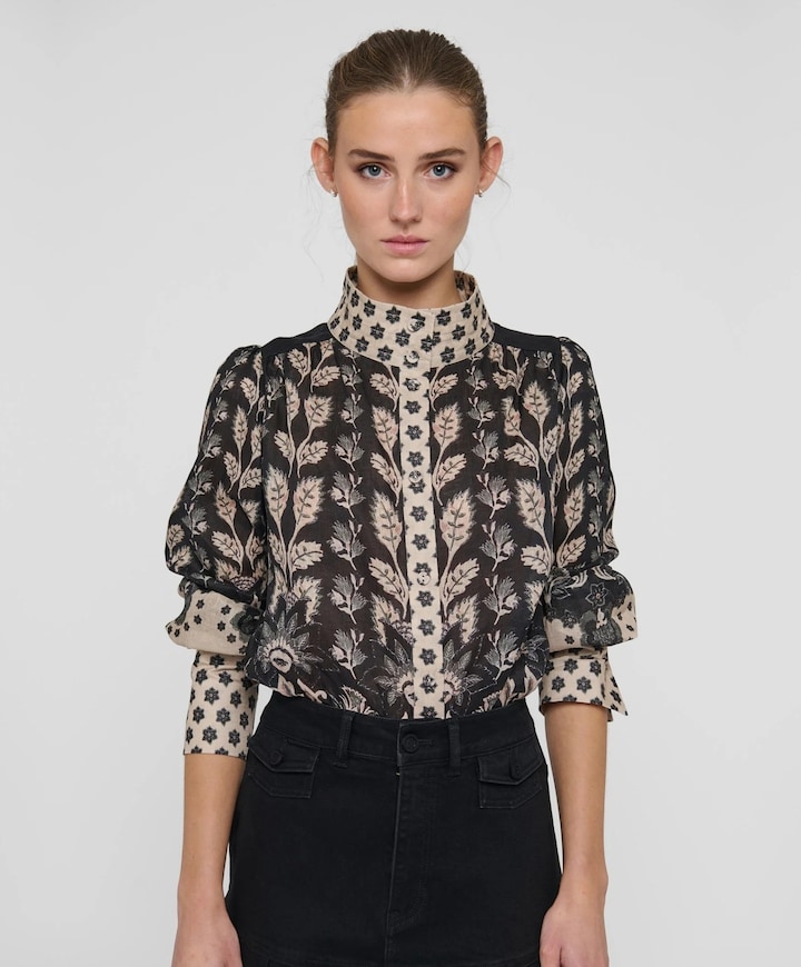 Dames blouse ecru