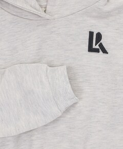 Meisjes hoodie grijs