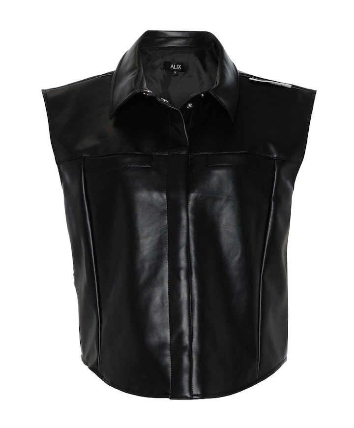 Dames gilet zwart
