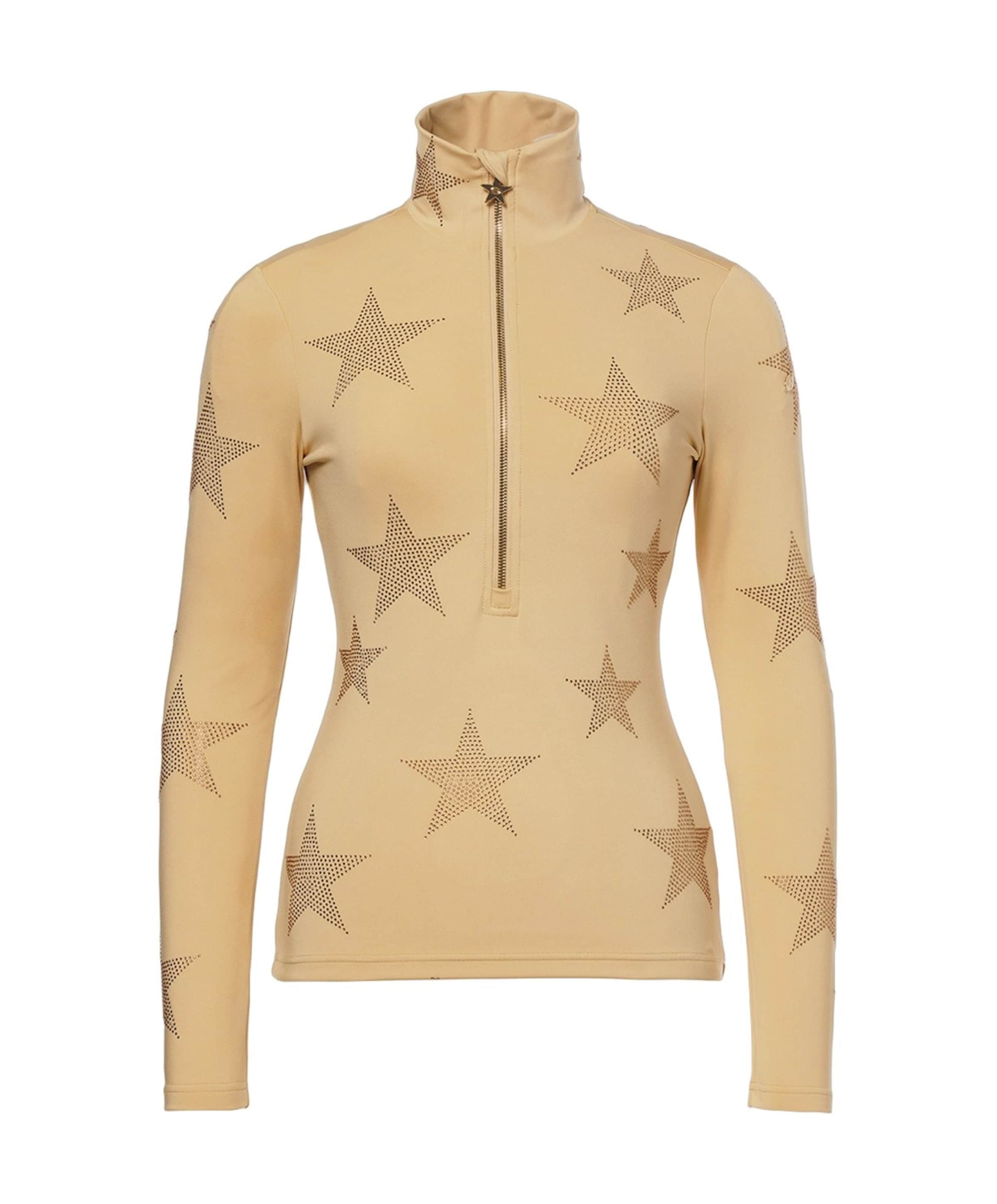 Dames pully beige