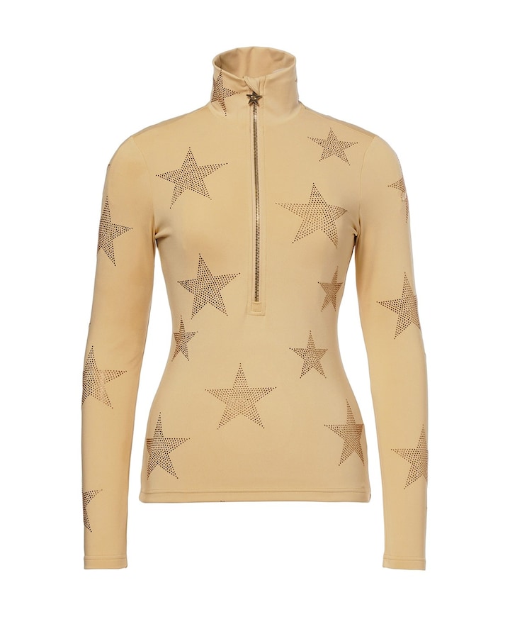 Dames pully beige