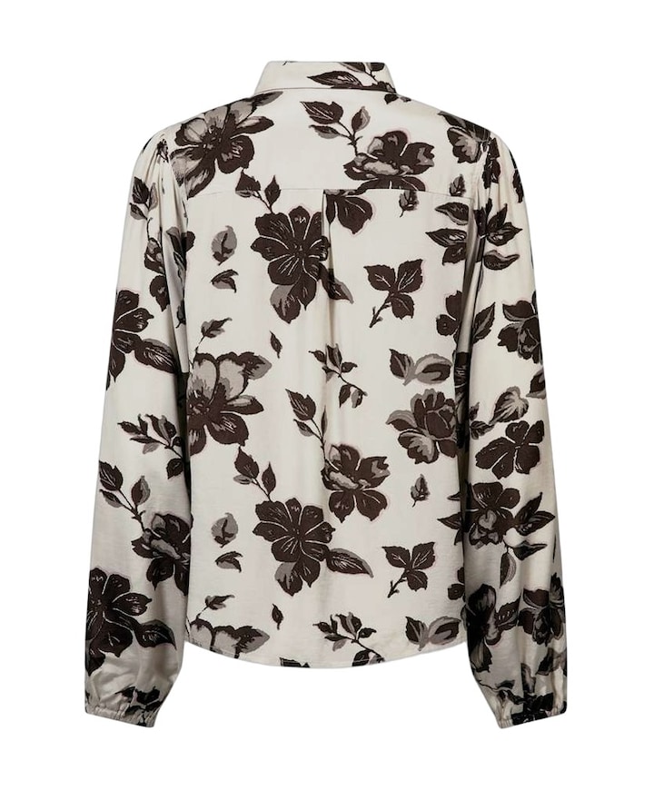 Dames blouse beige