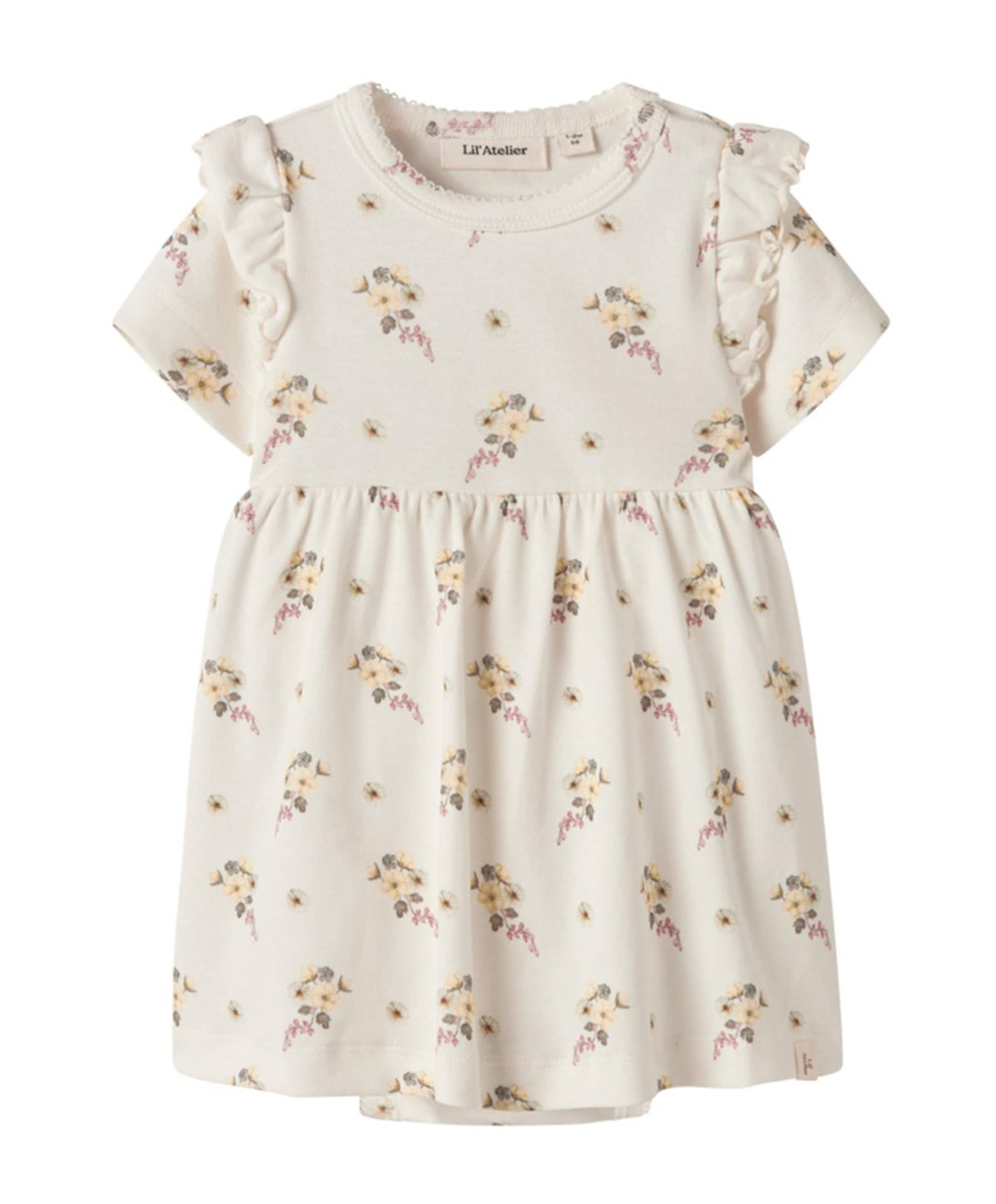 Meisjes jurk ecru