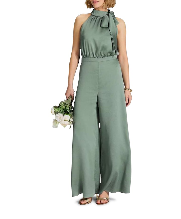 dames jumpsuit groen