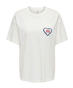 Dames T-shirt ecru