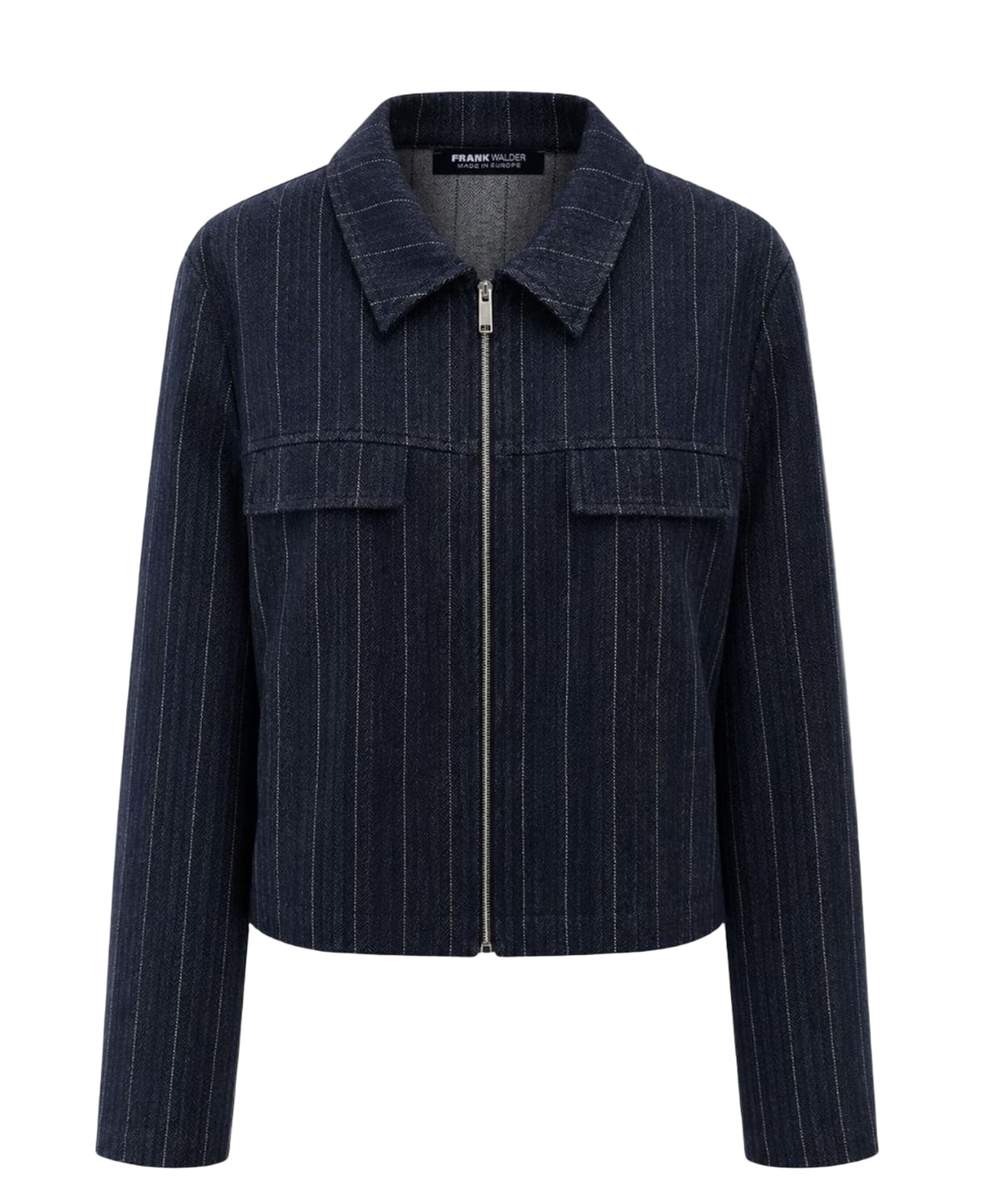 Dames jas blauw