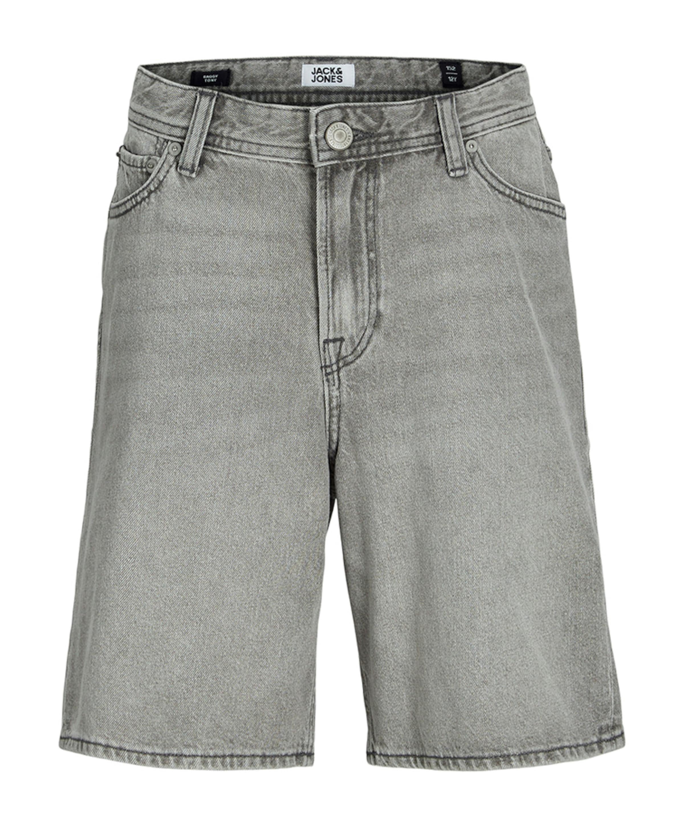 JJITONY JJORIGINAL MF 928 SN korte broek grijs