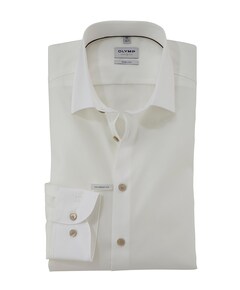 Heren overhemd lange mouw wit
