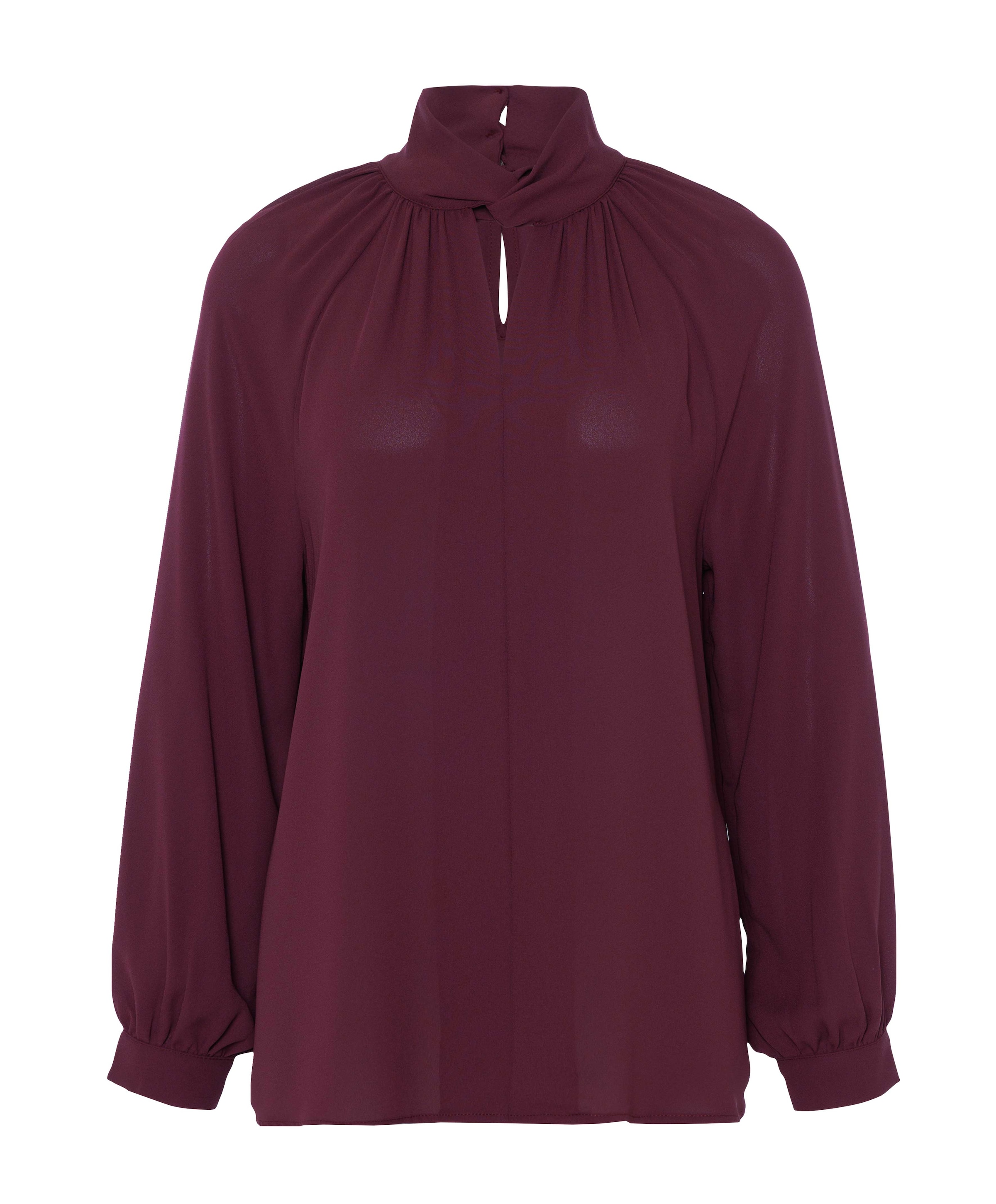 Dames blouse bordeaux