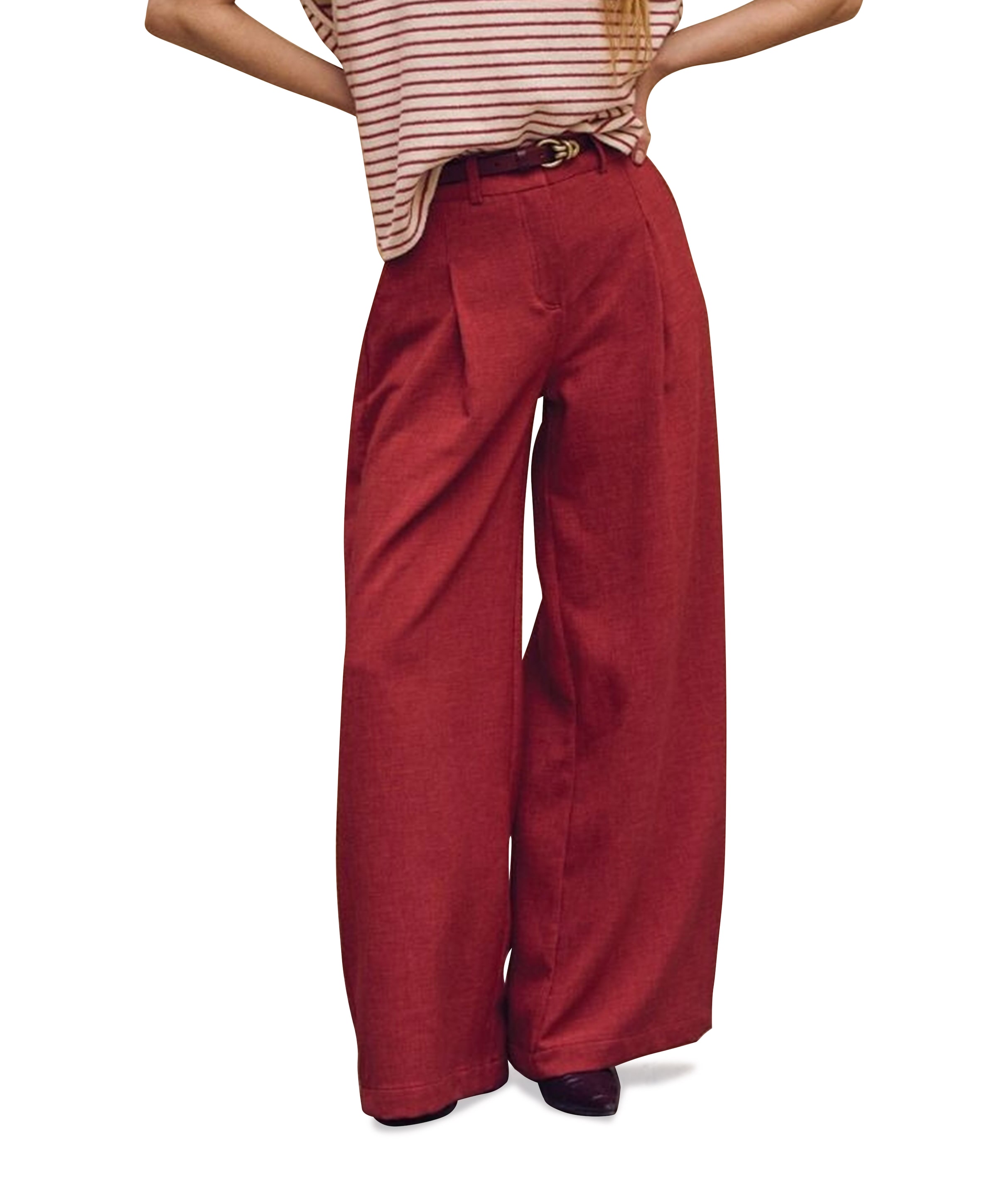 Rue de la Folie dames broek rood