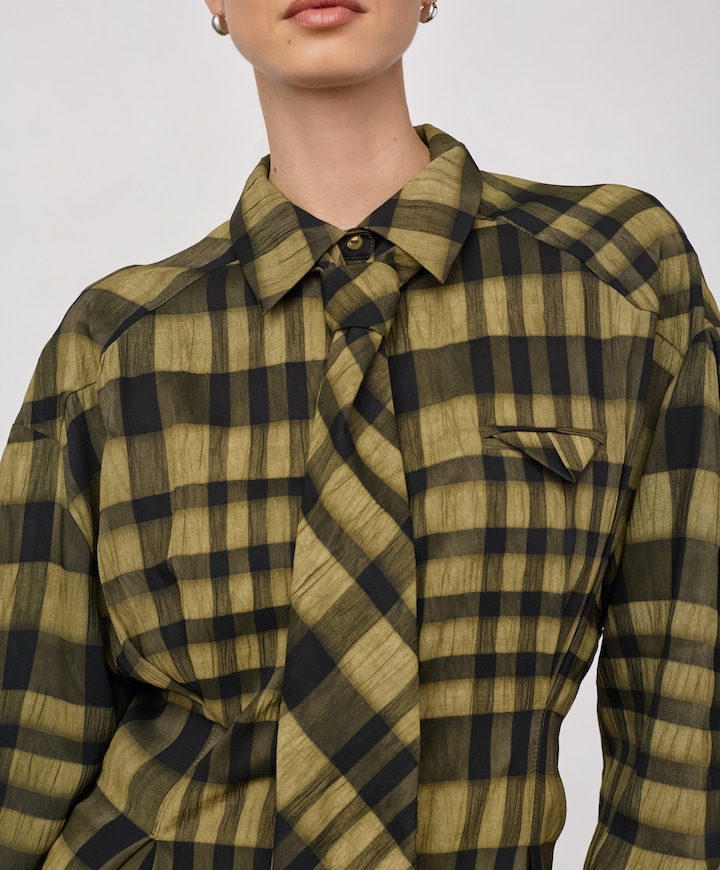 Dames blouse groen