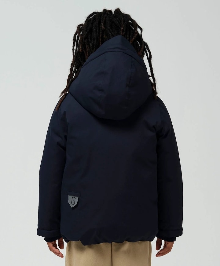 Jongens jas blauw