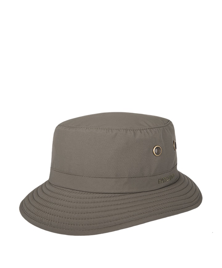 Heren bucket hat groen
