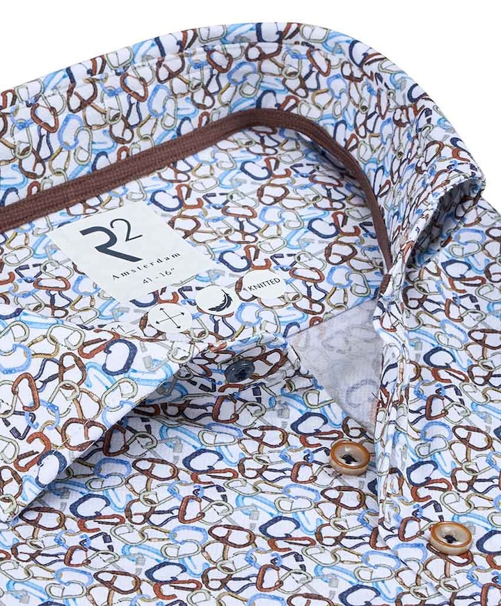 Overhemd lange mouw ecru