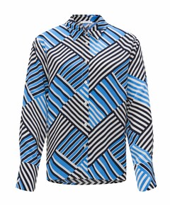 Blouse blauw