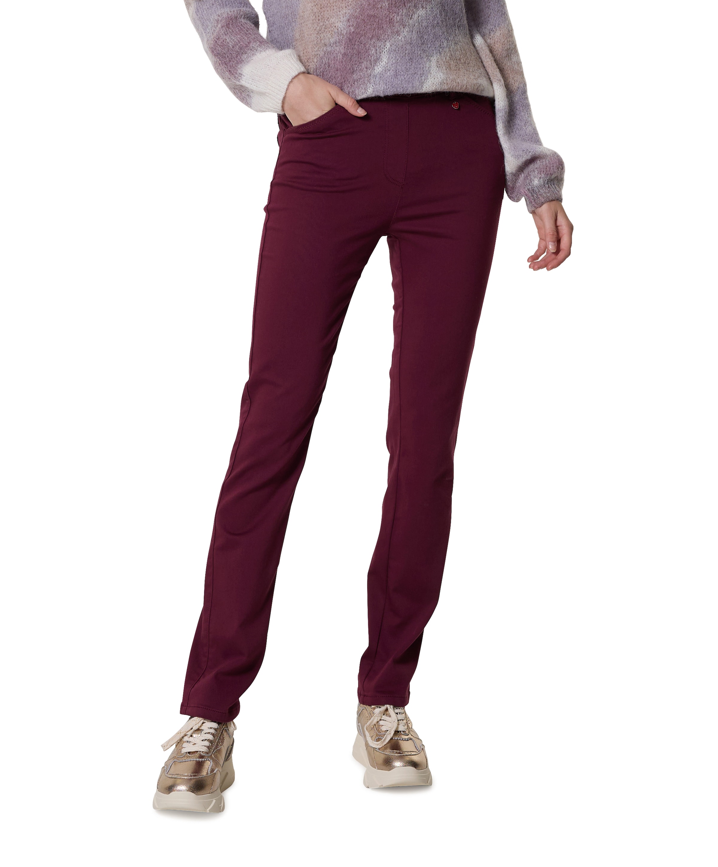 Alice broek bordeaux