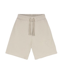 Ribbed jongens korte broek beige