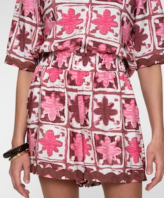 Dames korte broek roze