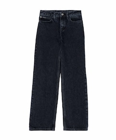 HR WIDE LEG BLUE BLACK RGD DENIM jeans blauw