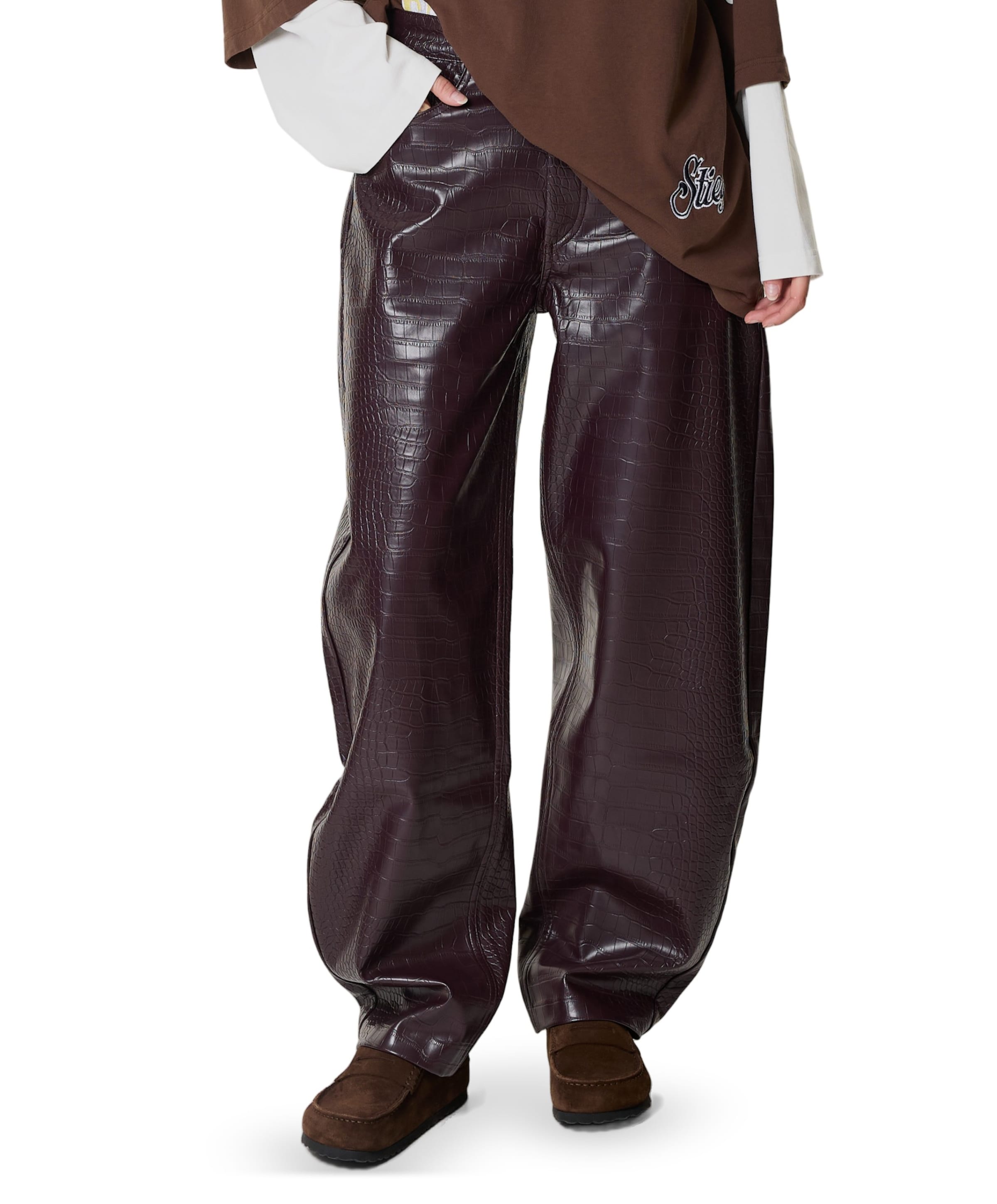 Draco Balloon dames broek bordeaux