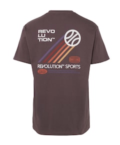Heren T-shirt paars