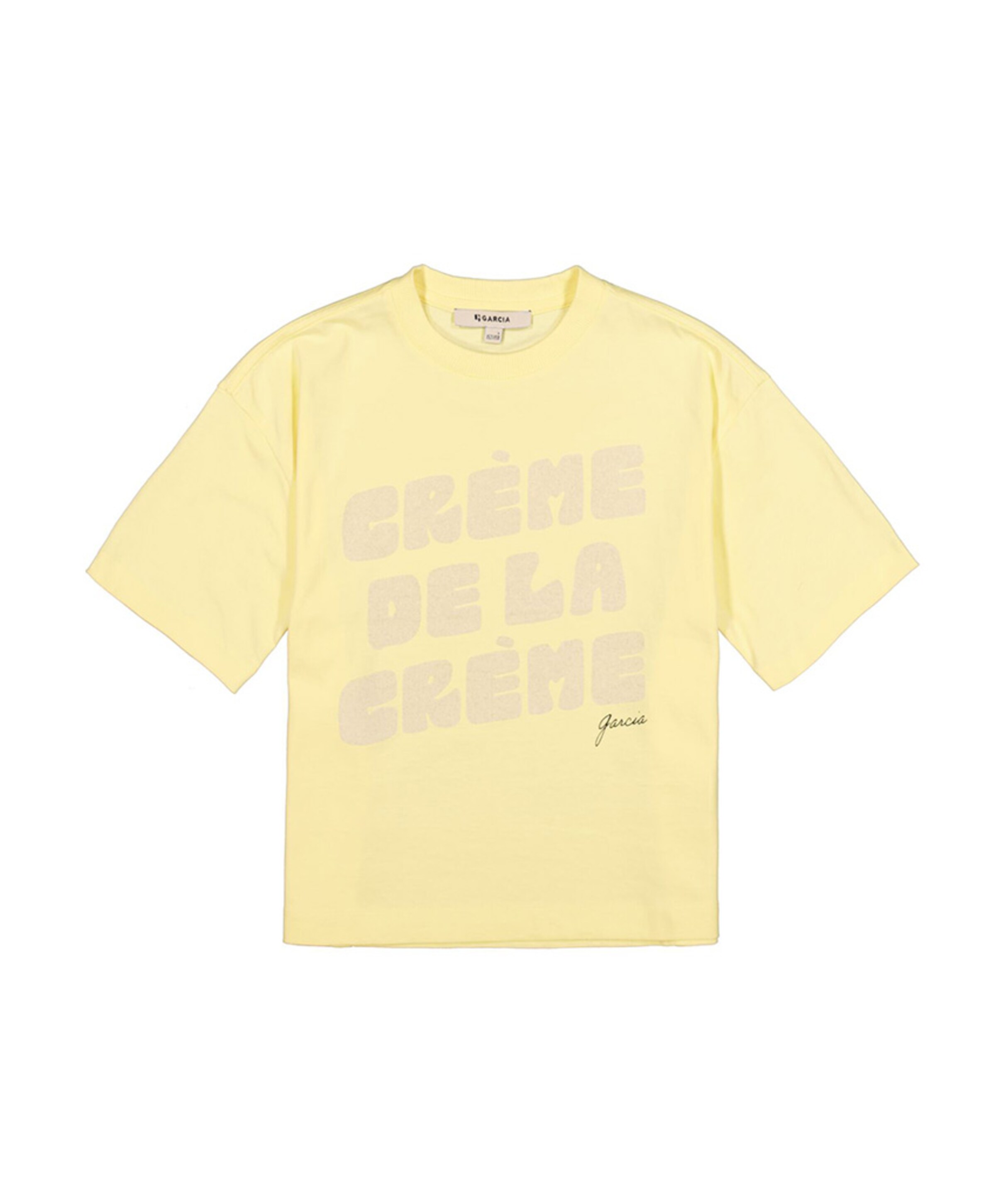 Meisjes T-shirt geel