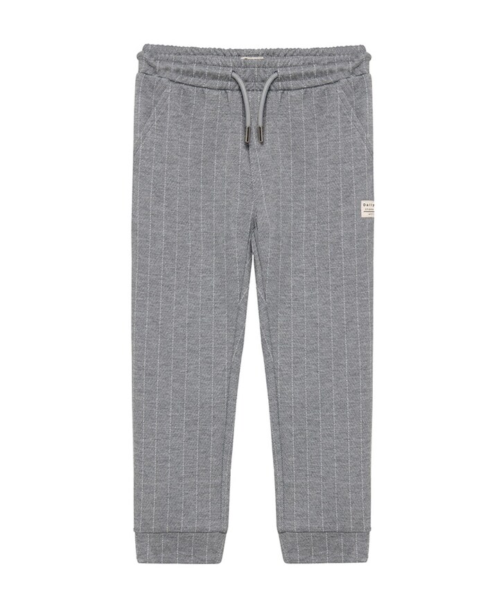 Stripe Pants jongens broek grijs